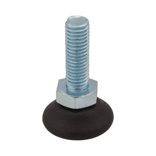 Stopka meblowa fi 30 mm regulowana M10x30 mm, czarna