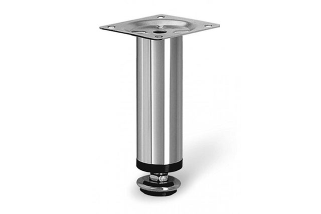 Nózka meblowa cylindryczna fi 30 mm dł. 100 mm stal 