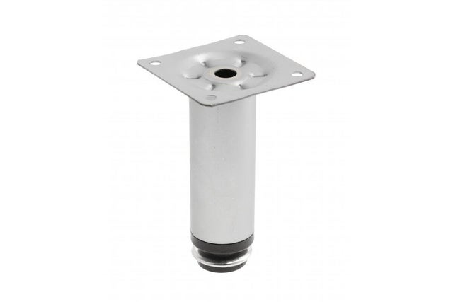 Nózka meblowa cylindryczna fi 30 mm dł. 100 mm aluminium 