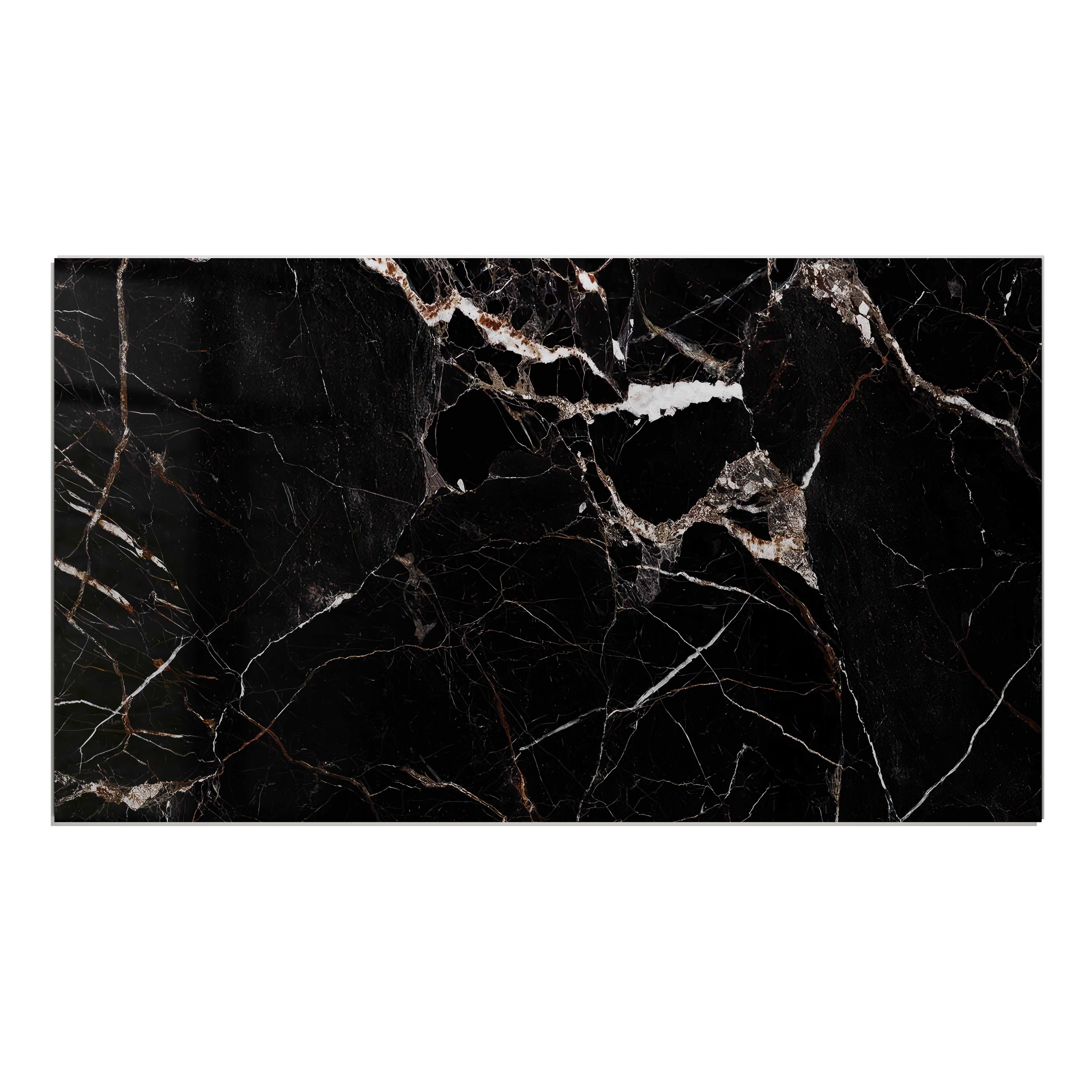 Panel ścienny SPC Carrara 4 mm czarny/brązowy 70x40 - 2