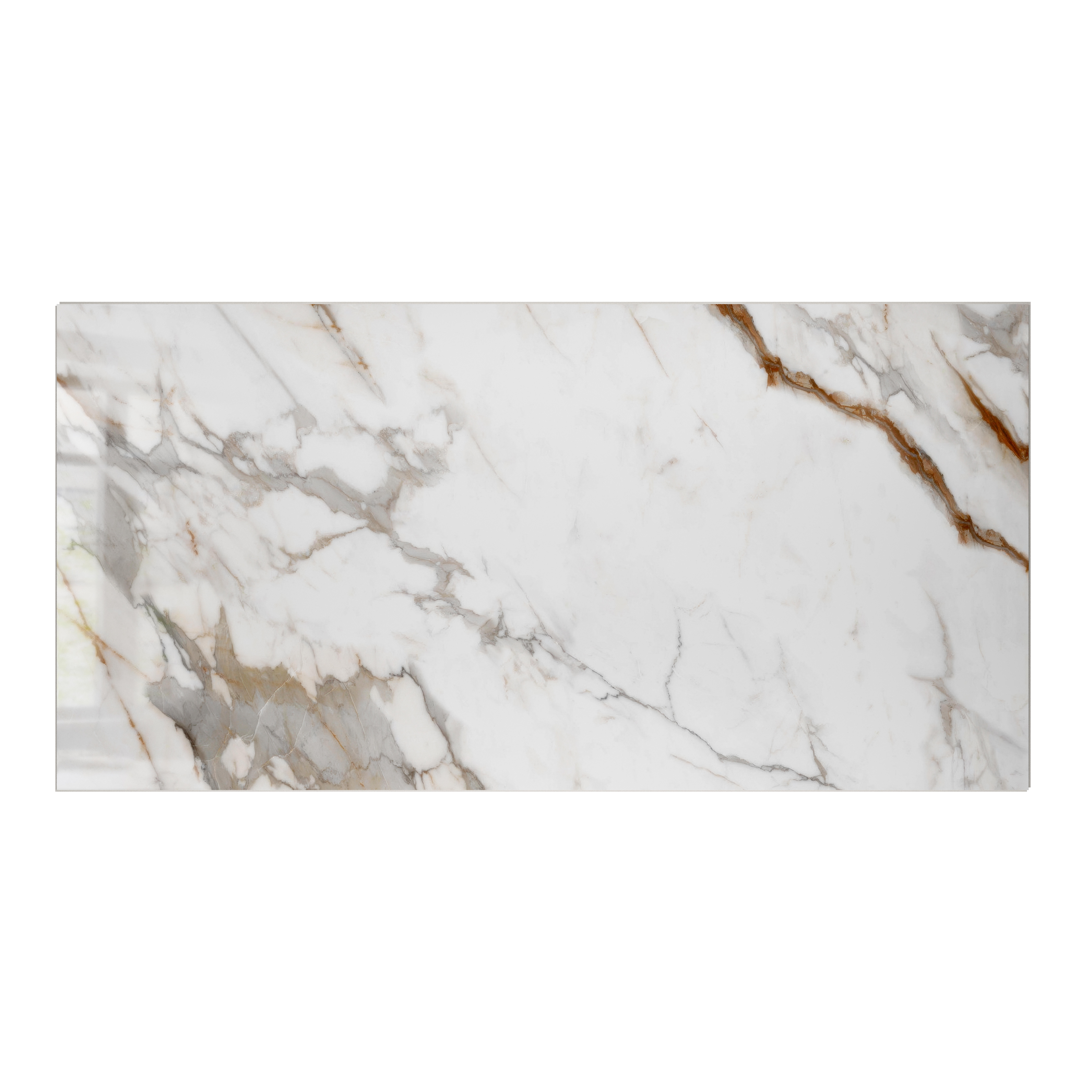 Panel ścienny SPC Carrara 4 mm biały/brązowy 120x60 - 3