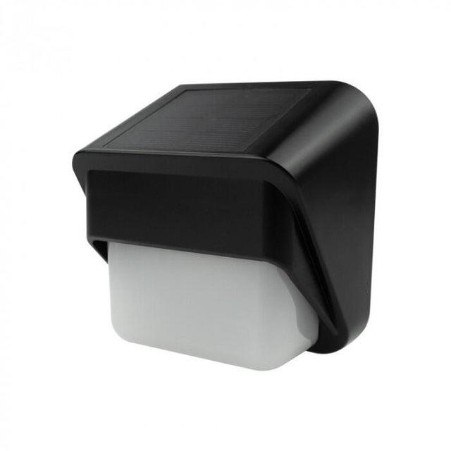 Oprawa solarna elewacyjna SOE-6 15lm 600 mAh IP65 czarna