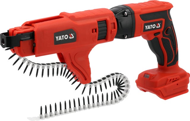 Akumulatorowa wkrętarka taśmowa 18 V, YATO YT-82076