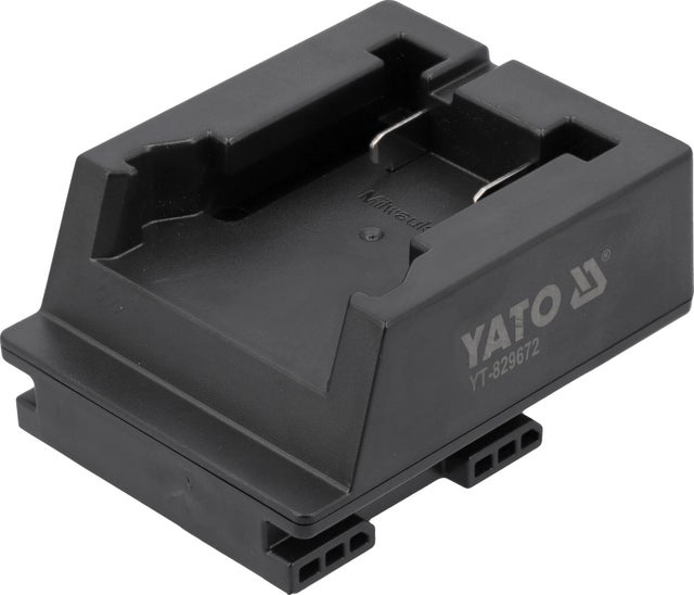 Adapter akumulatora do reflektora  YT-829670 - typ przyłącza: Milwaukee