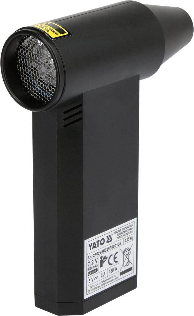 Mini turbo dmuchawa akumulatorowa YATO YT-82938