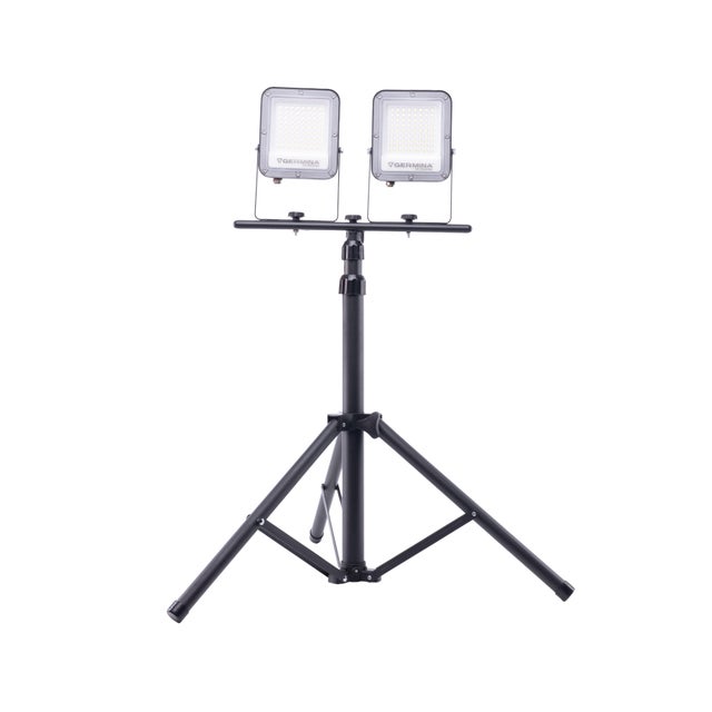 Naświetlacz na statywie Ares 2x50W 5000lm 6000K IP65