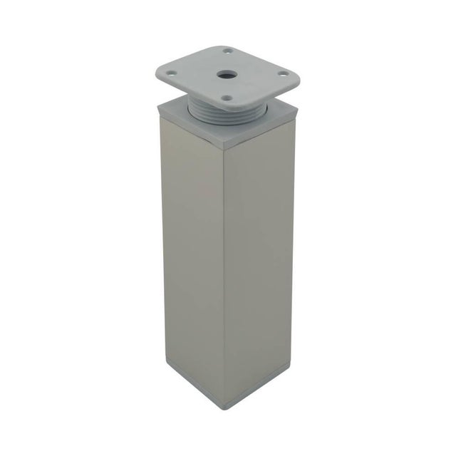 Noga meblowa kwadratowa 150 mm aluminium 