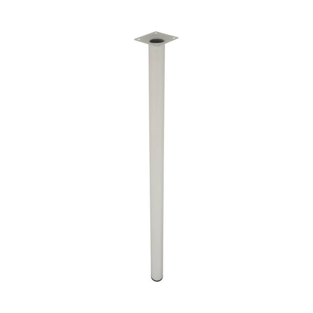 Noga meblowa okrągła 80 cm biała 