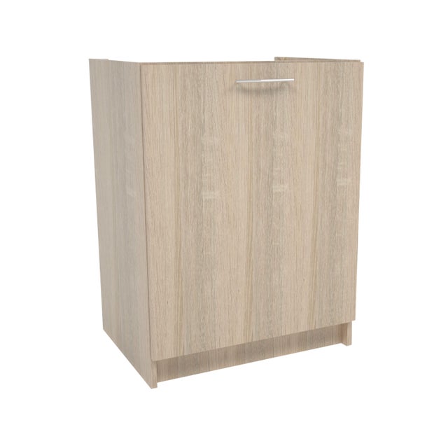 Szafka kuchenna modułowa pod zlew 60 cm dąb sonoma