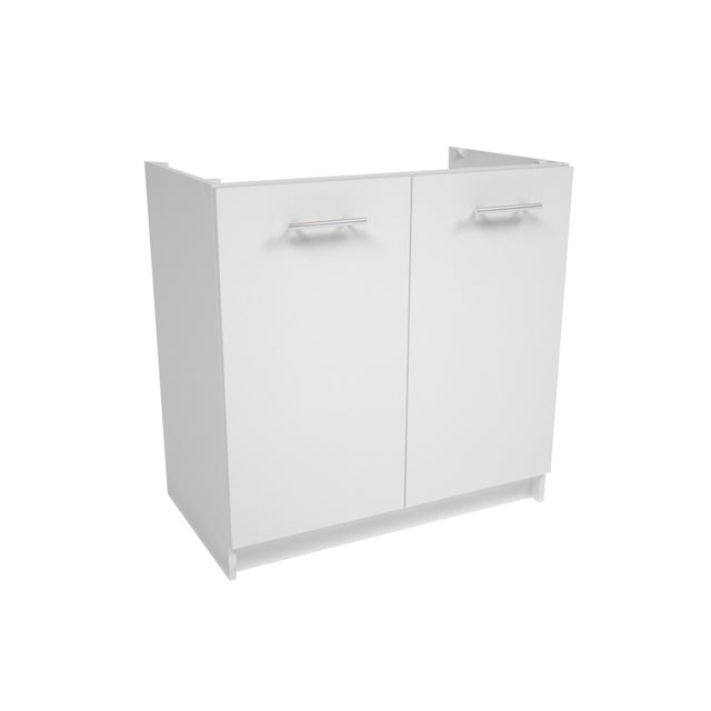 Szafka kuchenna modułowa pod zlew 80 cm biała