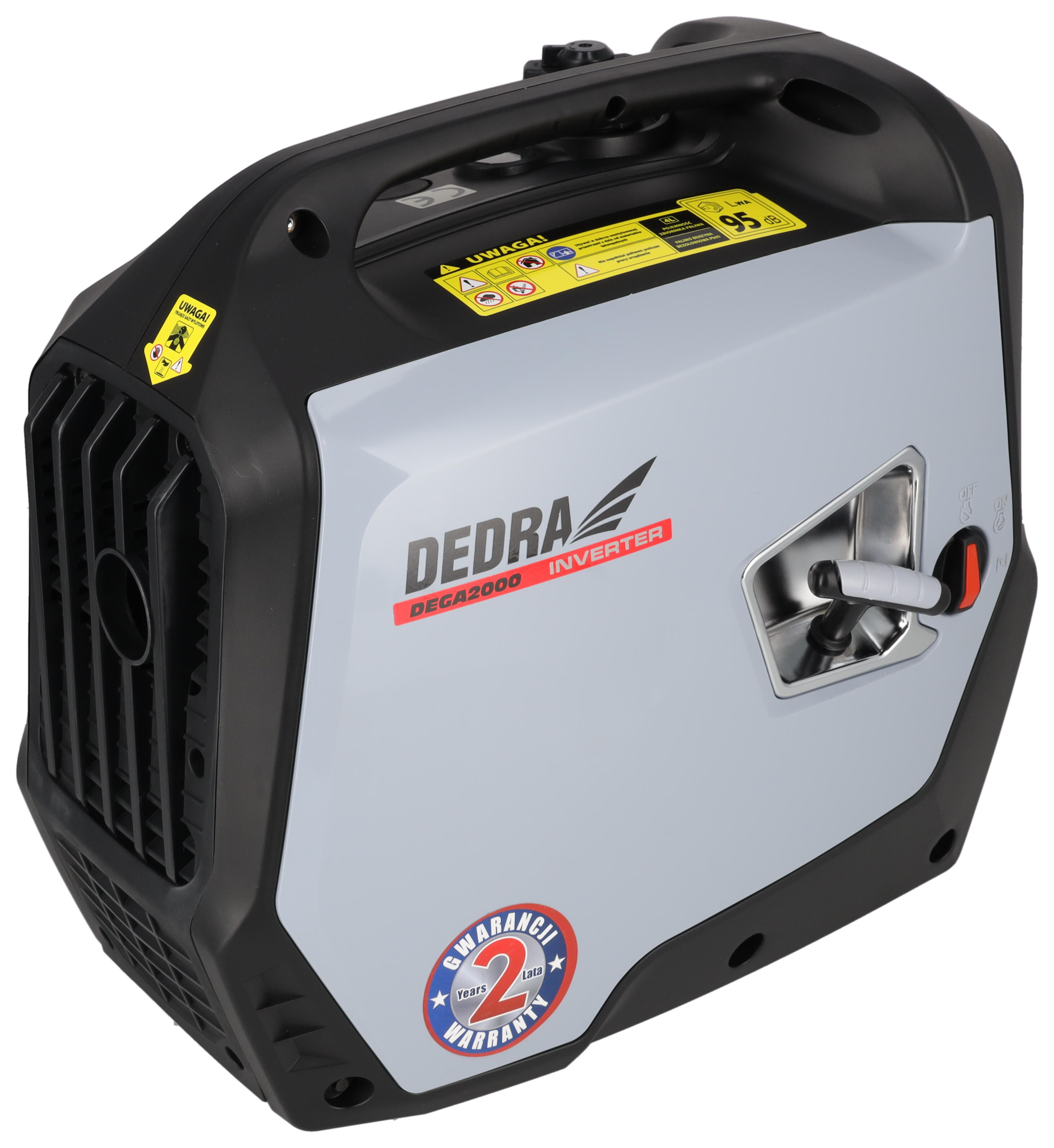 Agregat prądotwórczy inwertorowy 1,8/2,0kW DEDRA DEGA2000 - 2
