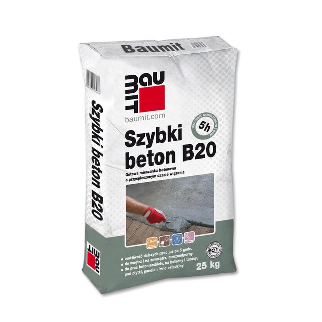 Zaprawa betonowa Szybki beton B20 Baumit 25kg 