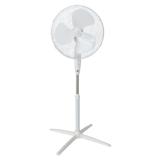 Ventilatore A Piantana 3 Velocità, Pala Da 40 Cm Altezza Regolabile H 130 Cm 70411406