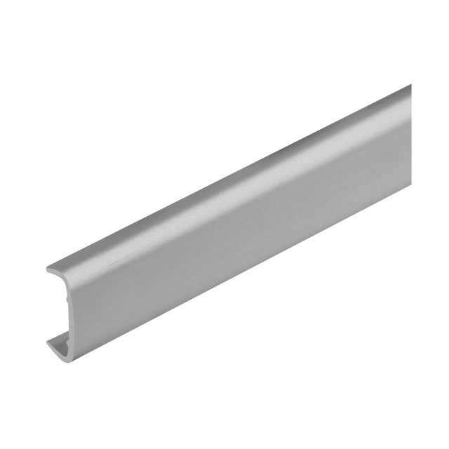 Profil meblowy PVC 18mm Cezar Srebrny połysk 2,60m