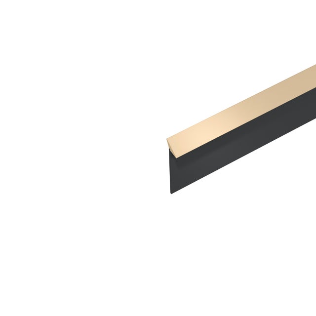Kształtownik PVC profil uniwersalny maskujący 9,5x25x1mm Cezar Transparentny 4,20m