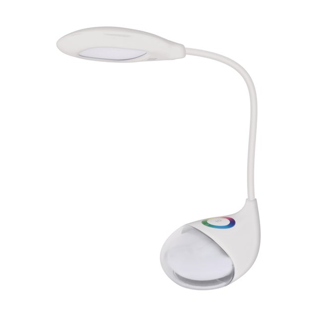 Lampka biurkowa Boa 6W 280lm RGB biała