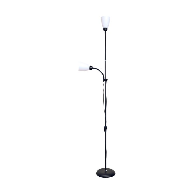 Lampa podłogowa Mader 2xE27 czarna