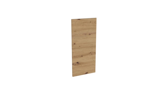 Blenda maskująca Dąb Artisan do szafki górnej 65 cm - 18mm 716x348/34mm