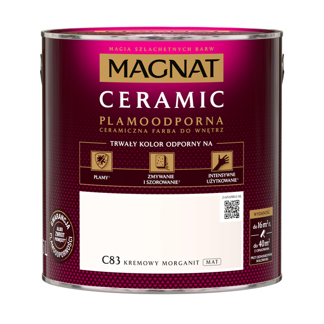 Magnat Ceramic kremowy morganit 2,5L