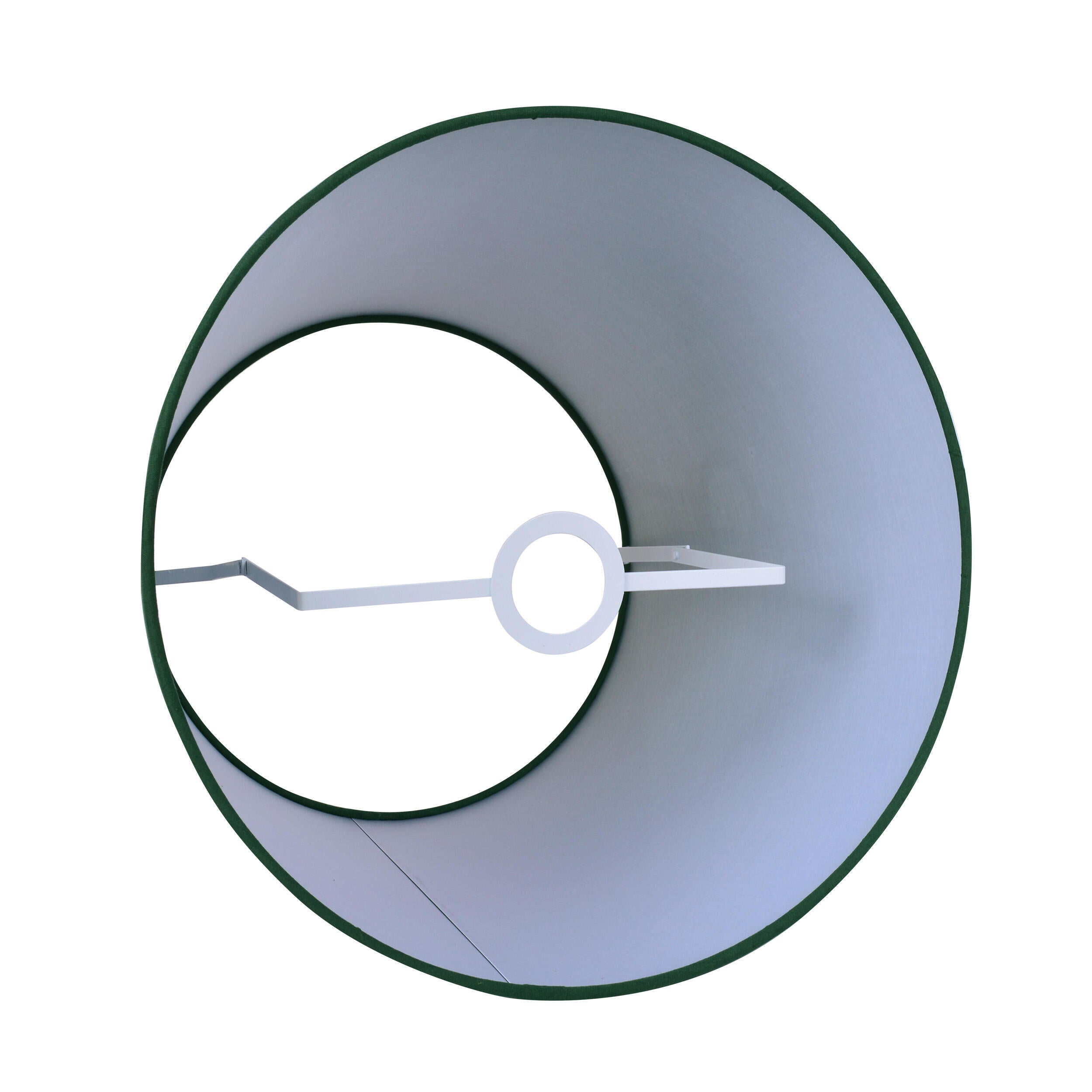 Abażur stożkowy 35 cm, zielony - 2
