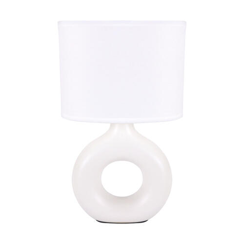 Lampka stołowa Golf E14 biała