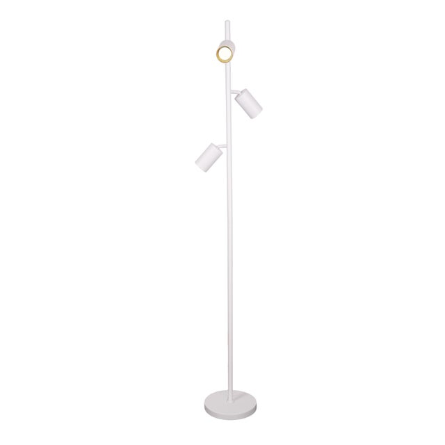 Lampa podłogowa Maribel, biała