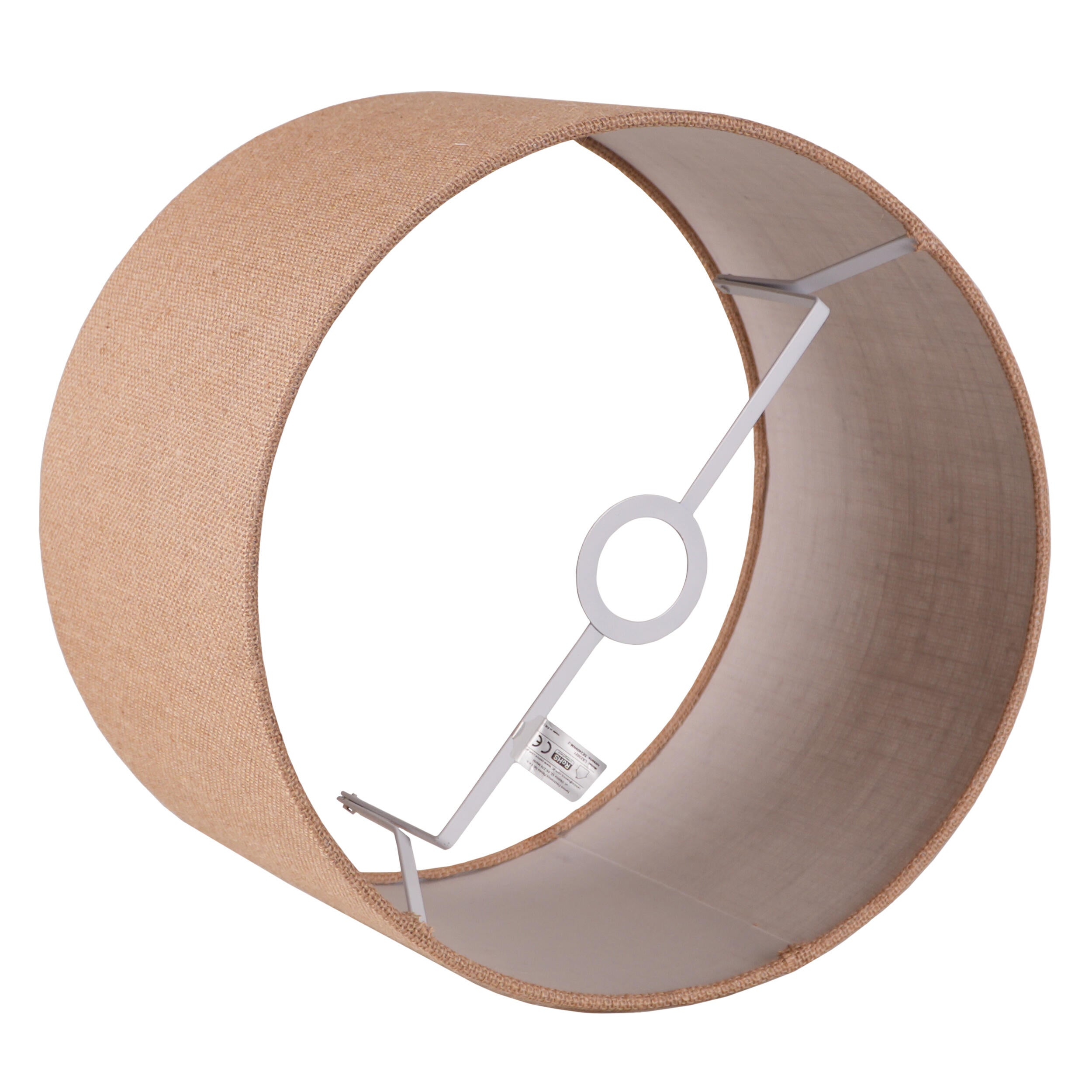 Abażur walec 35 cm, beżowy - 2