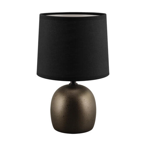 Lampka stołowa Atena C E14 czarna
