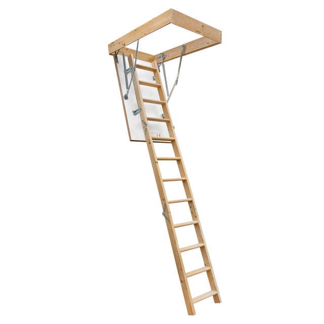 Schody strychowe EKO26 wym. 120x70x2,6 cm