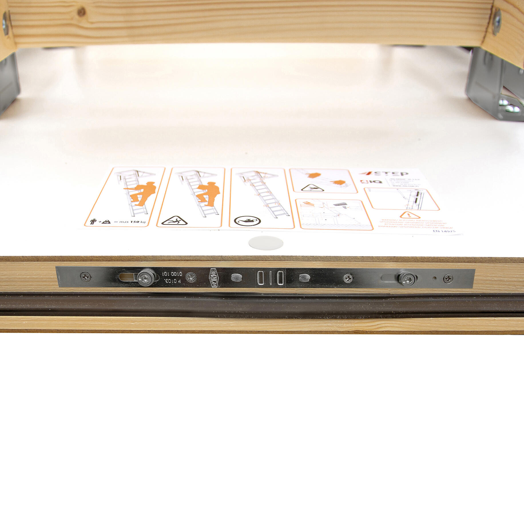 Schody strychowe EKO26 wym. 120x70x2,6 cm - 7