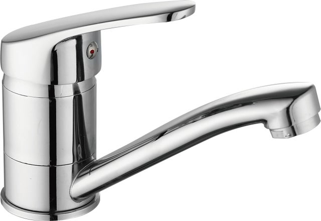Bateria umywalkowa Opti niska chrom