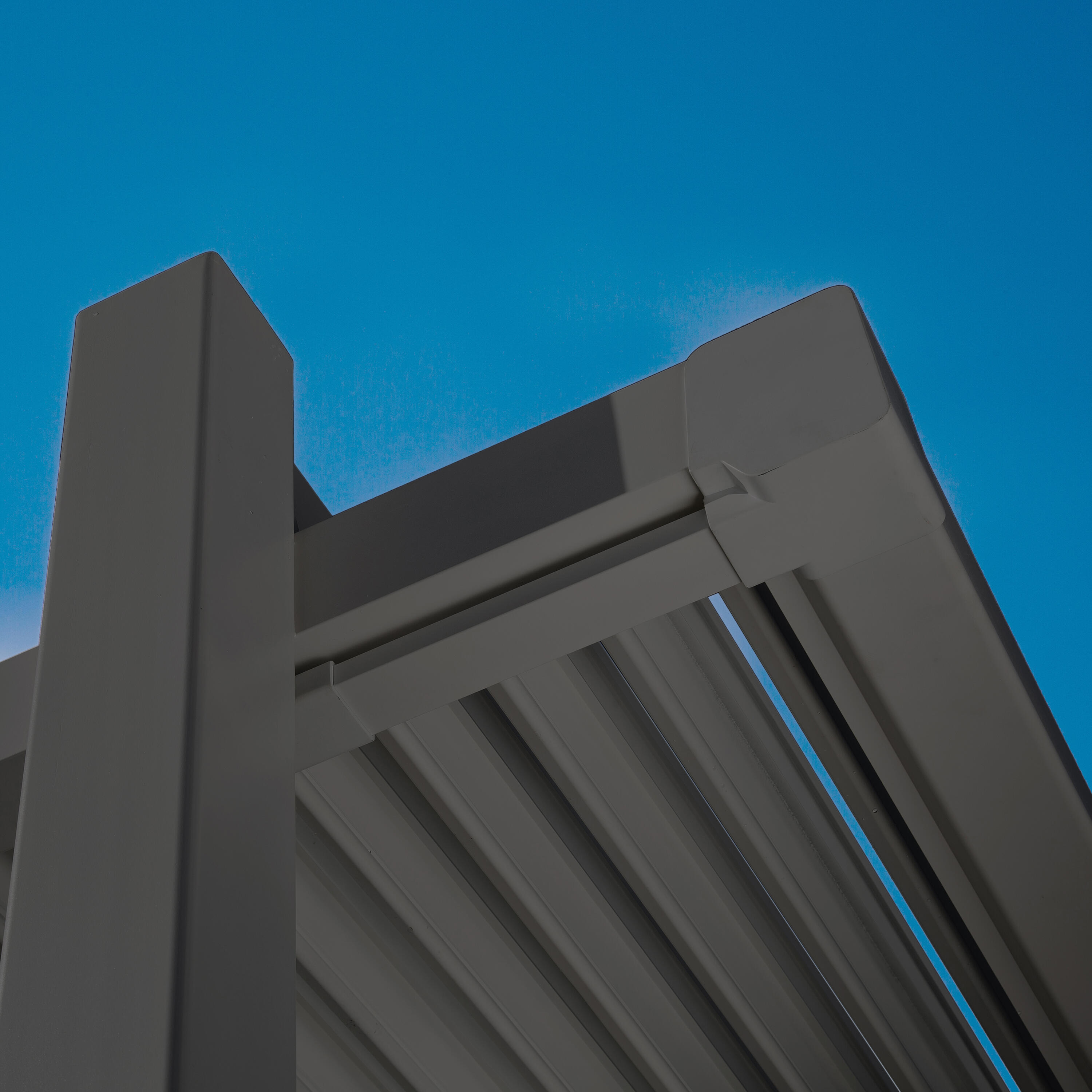Pérgola de alumínio NATERIAL PERSEA ANTRACITE 3,2X3,6M - 30