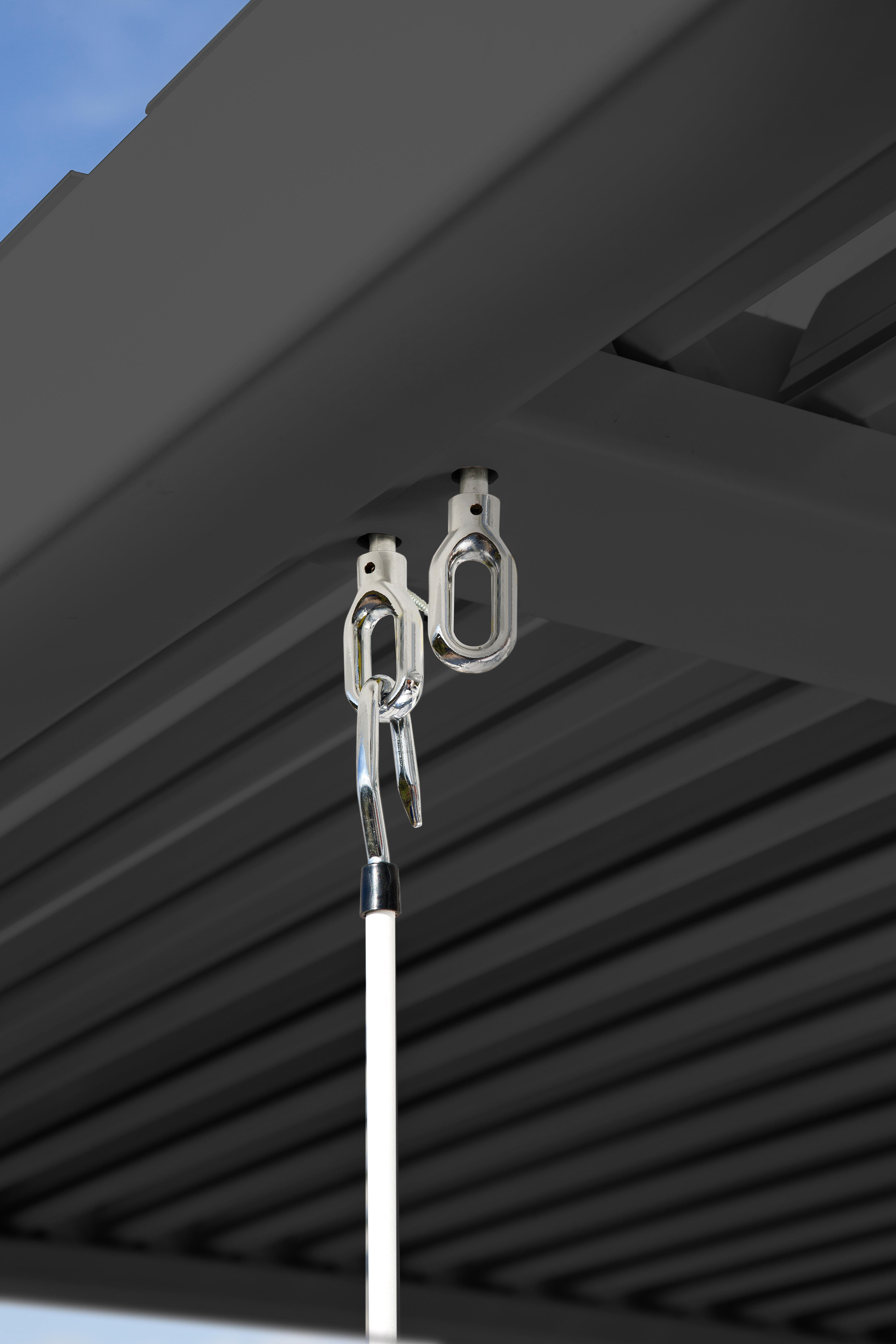 Pérgola de alumínio NATERIAL PERSEA ANTRACITE 3,2X3,6M - 27
