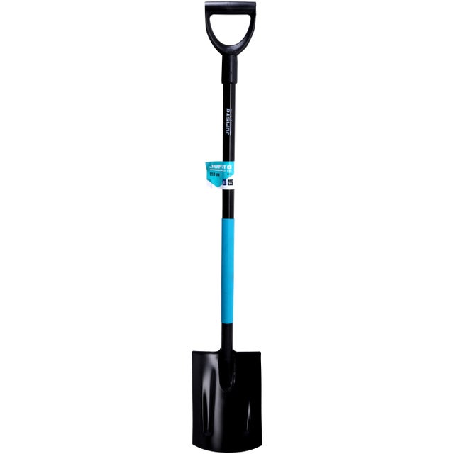 Szpadel prosty, trzon metalowy z plastikowym uchwytem - JUFISTO JU-ZOR-1115