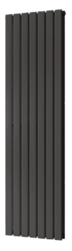 Grzejnik dekoracyjny PLATT DUO 1800x476mm 1409W czarny