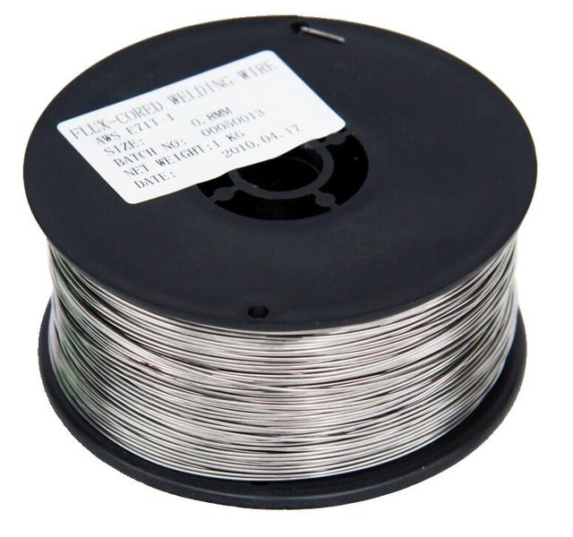 Drut spawalniczy flux 0,8 mm, 1 kg