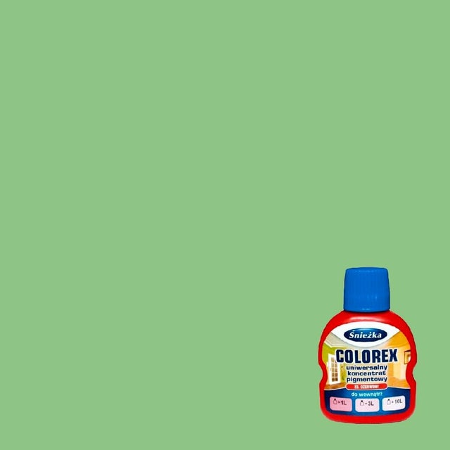 Pigment do kolorowania Śnieżka Colorex groszkowy 100 ml