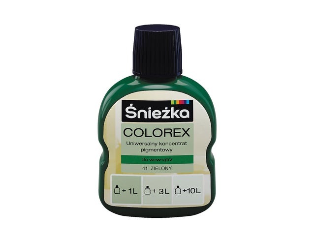 Pigment do kolorowania Śnieżka Colorex zielony 100 ml