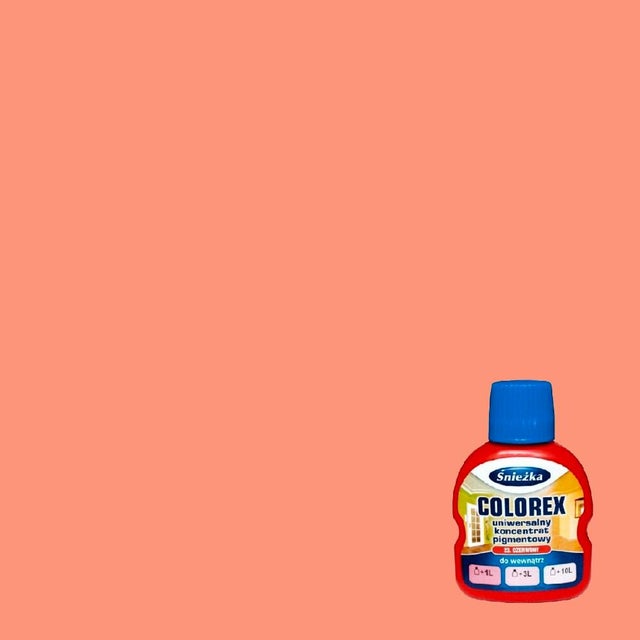 Pigment do kolorowania Śnieżka Colorex łososiowy 100 ml