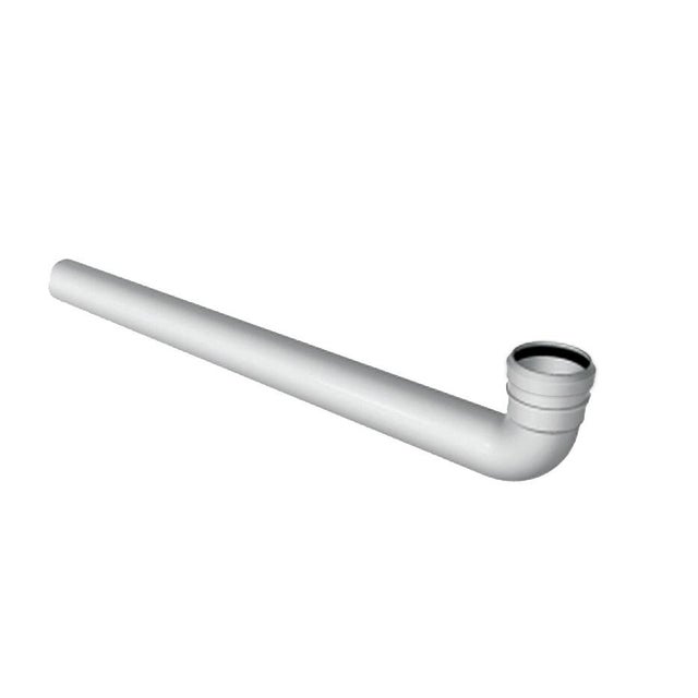Rura kolanowa monolityczna 90° 32 mm 50 cm