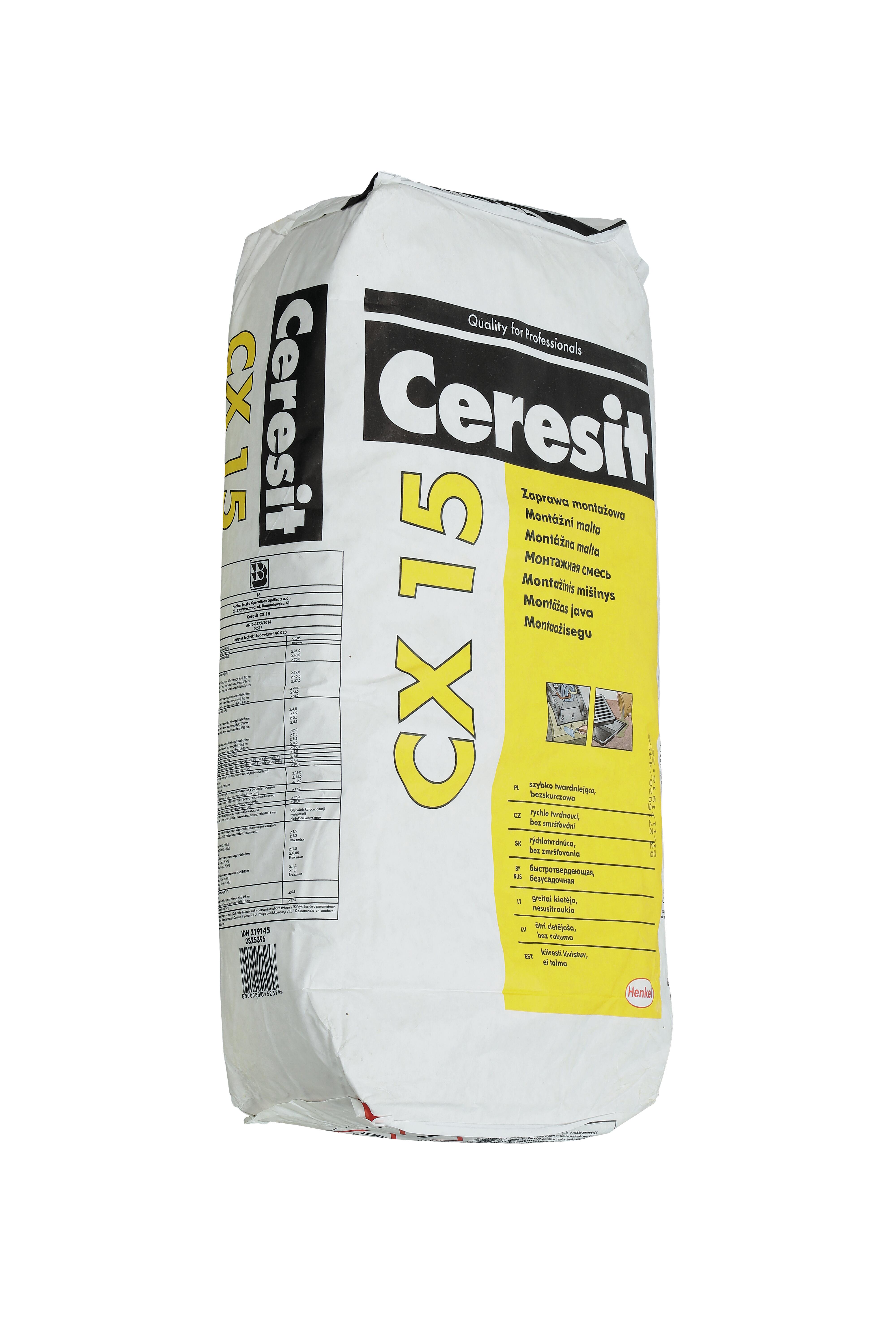 Zaprawa montażowa Ceresit CX15 25 kg - 2