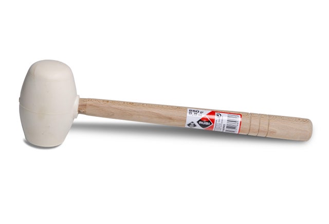 Młotek gumowy biały 250 g