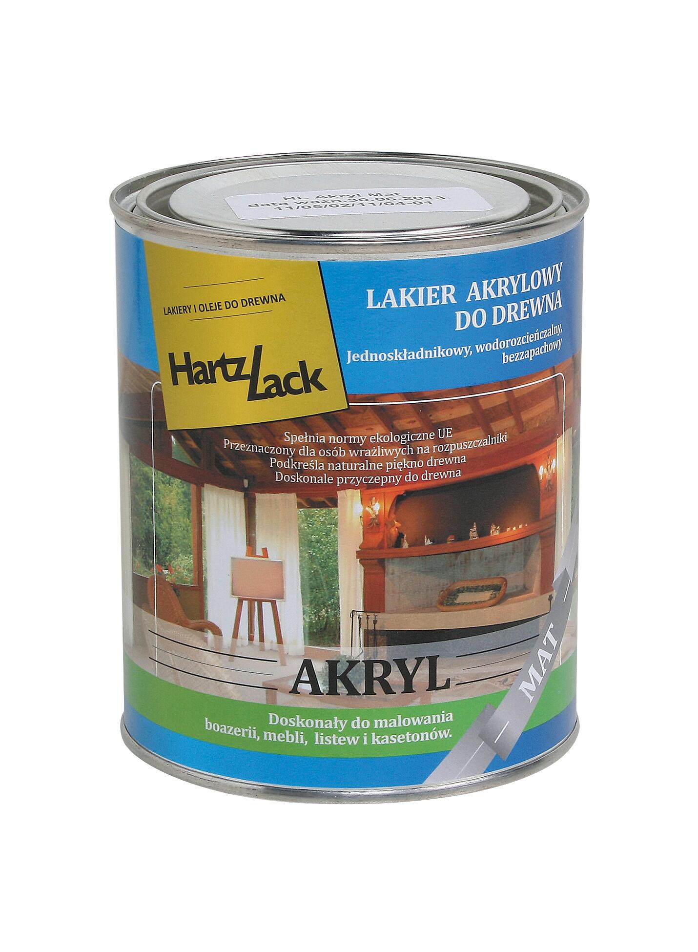 Lakier HartzLack mat 0,75l
