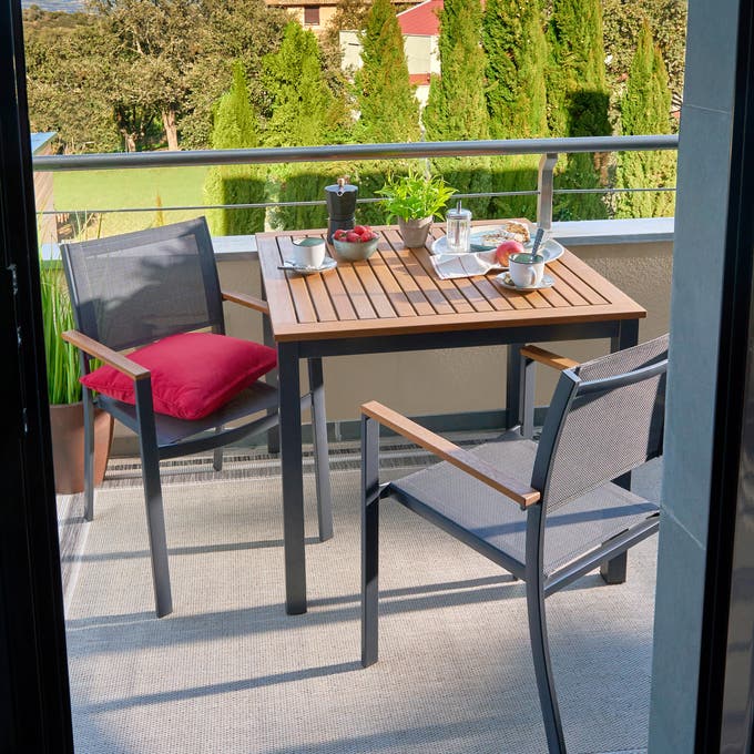 Terraza pequeña
