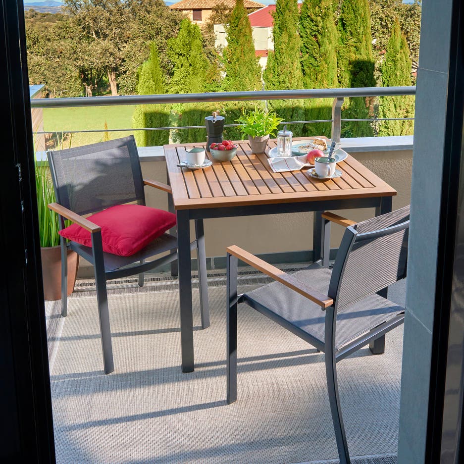 Terraza pequeña