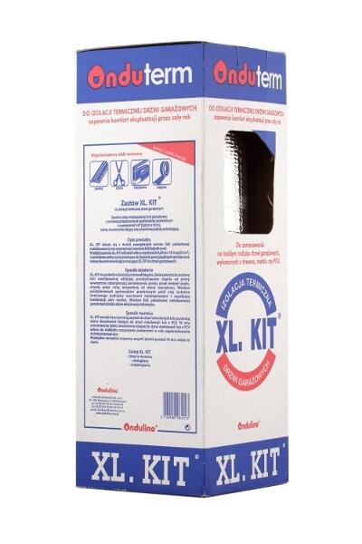 Izolacja drzwi garażowych Onduterm XL Kit 3 mm mata refleksyjna (3 warstwy) 0,07 W/(mK) 6 m2 - 2