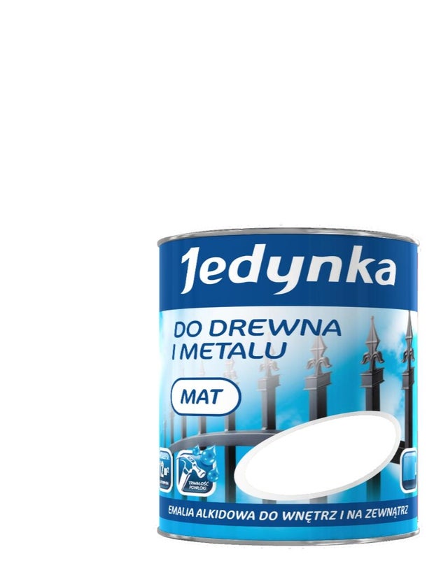 Emalia alkidowa Jedynka biały 5l