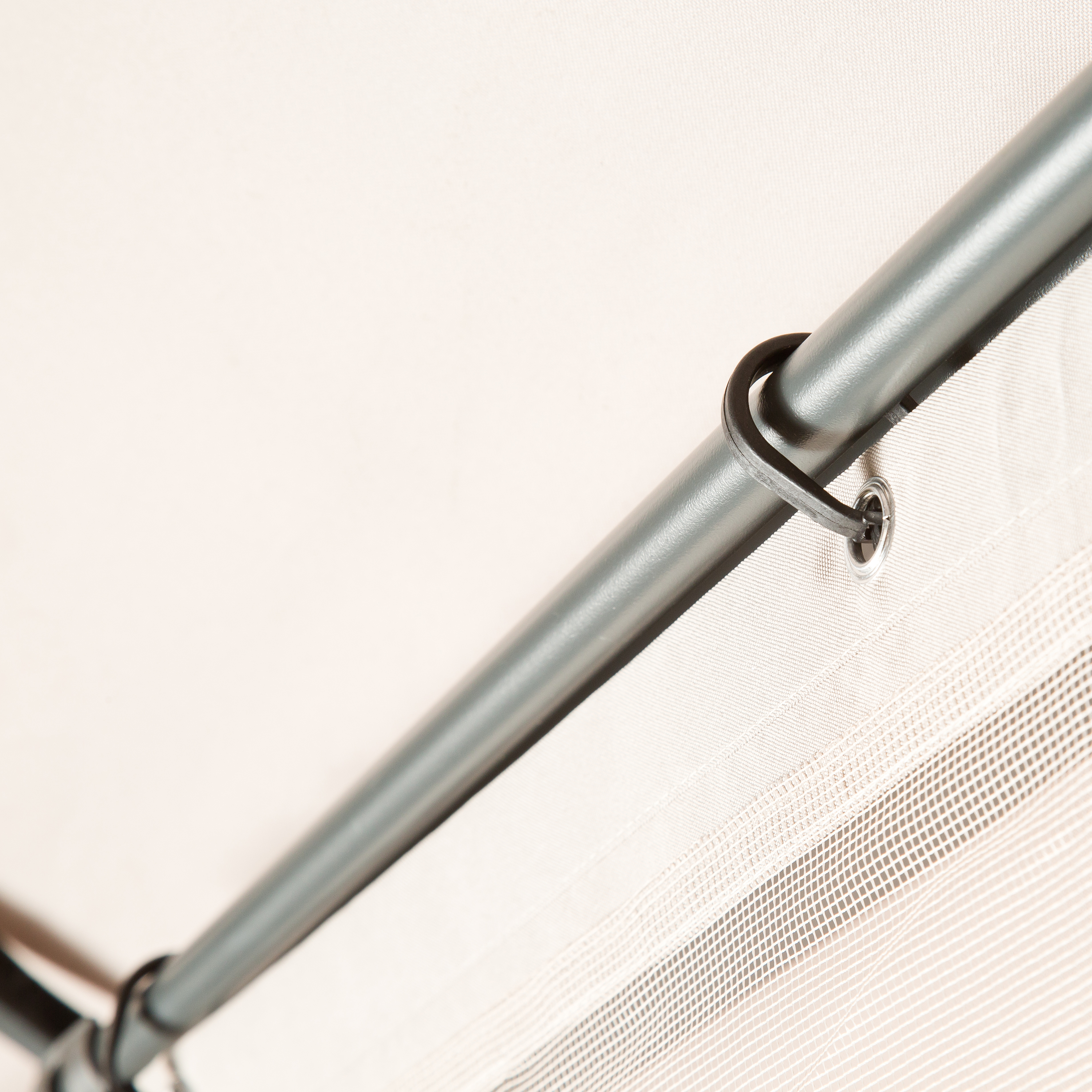 Carpa de acero y aluminio Ysis gris de 300x400 cm - 14