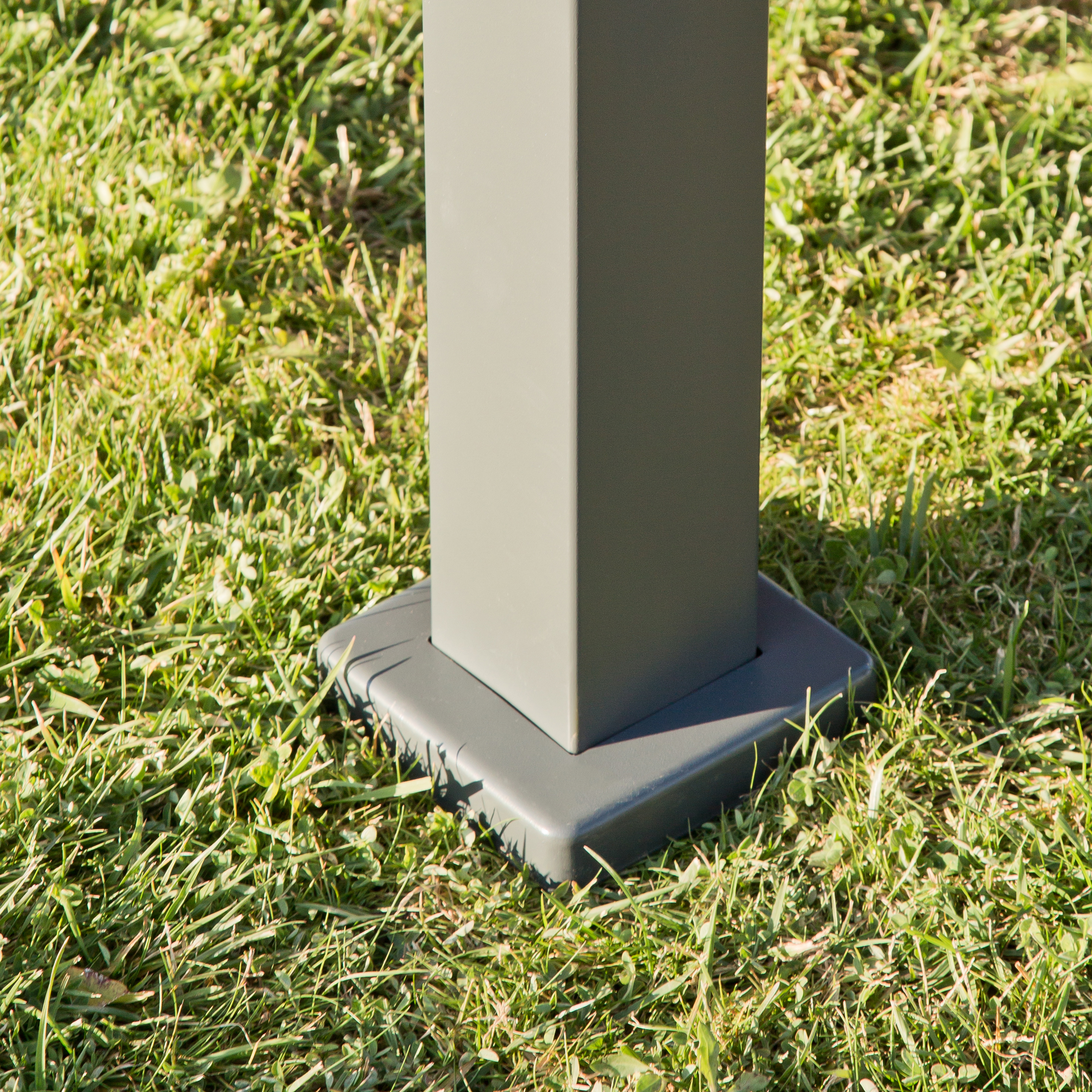 Carpa de acero y aluminio Ysis gris de 300x400 cm - 6