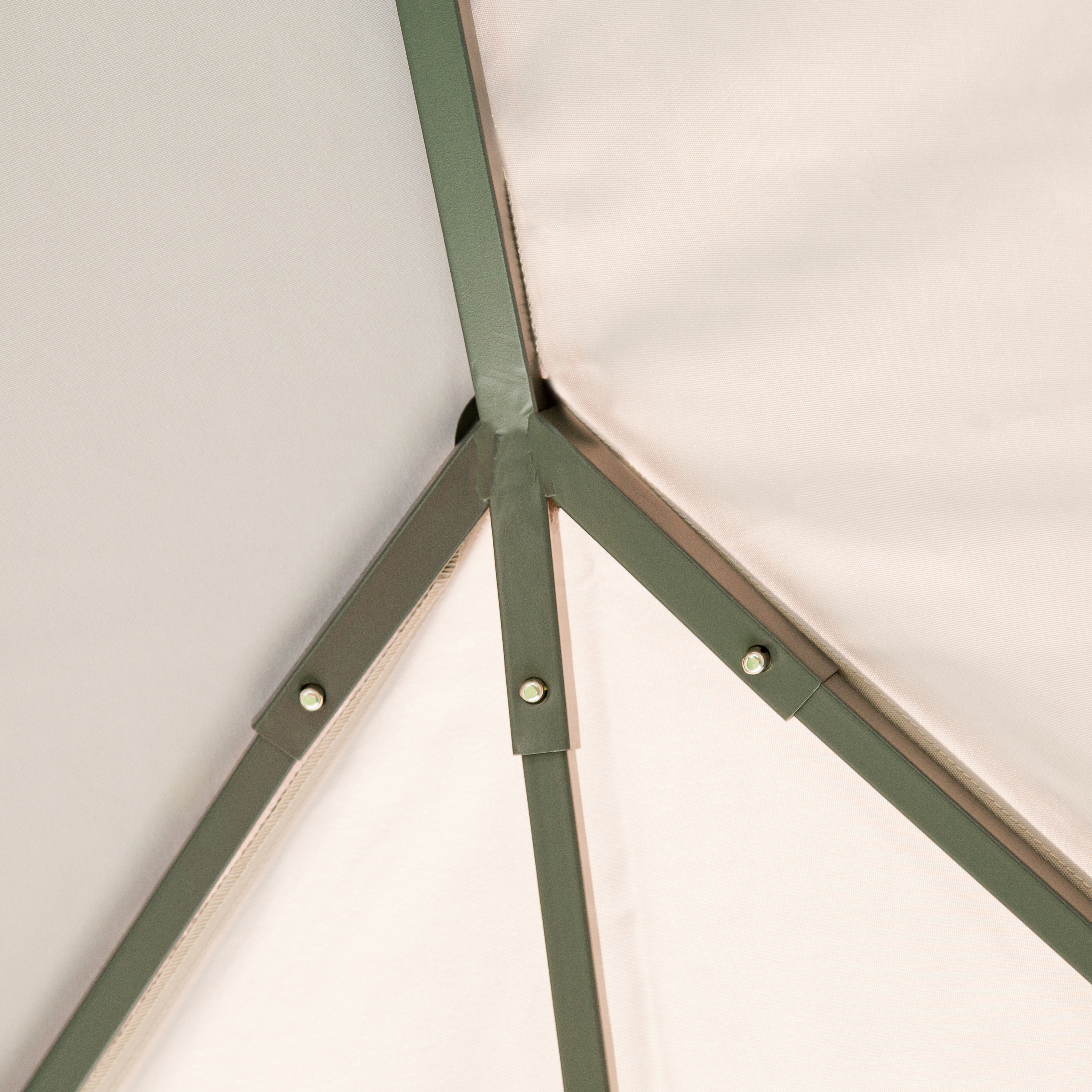 Carpa de acero y aluminio Ysis gris de 300x400 cm - 4